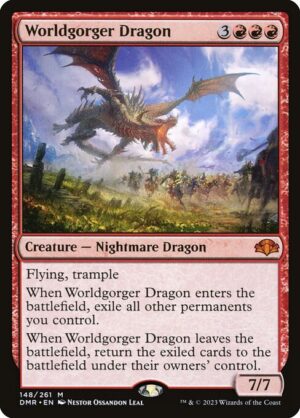 Worldgorger Dragon - Dominaria Remastered (DMR) #148