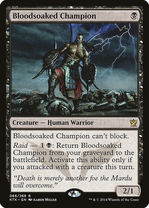 Bloodsoaked Champion - Khans of Tarkir (KTK) #66