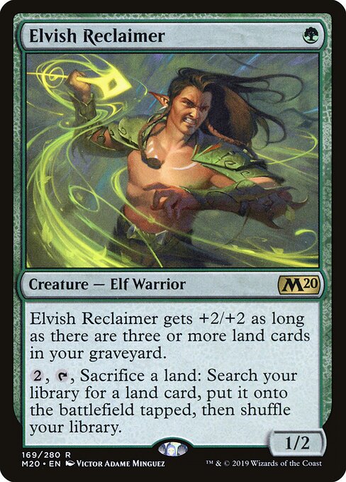 Elvish Reclaimer - Core Set 2020 (M20) #169