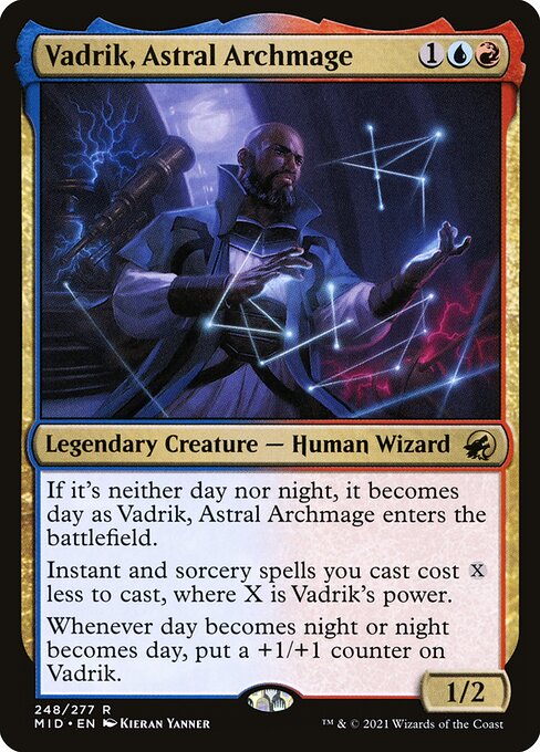 Vadrik, Astral Archmage - Innistrad: Midnight Hunt (MID) #248