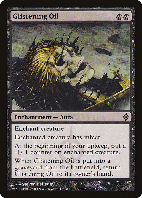 Glistening Oil - New Phyrexia (NPH) #62