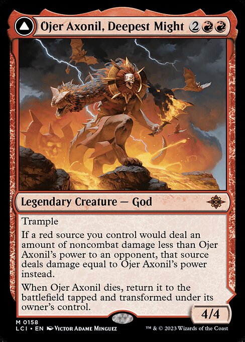 Ojer Axonil, Deepest Might // Temple of Power - The Lost Caverns of Ixalan (LCI) #158