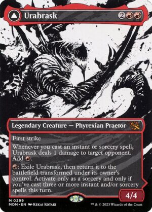 Urabrask // The Great Work - March of the Machine (MOM) #299 (Foil)