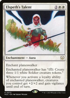 Elspeth's Talent - March of the Machine Commander (MOC) #72