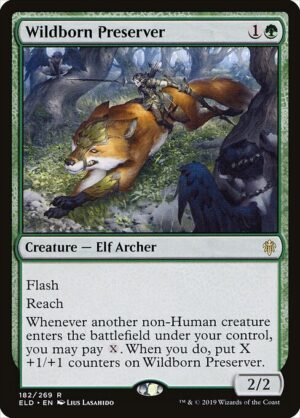 Wildborn Preserver - Throne of Eldraine (ELD) #182
