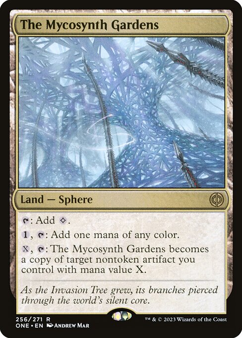 The Mycosynth Gardens - Phyrexia: All Will Be One (ONE) #256 (Foil)