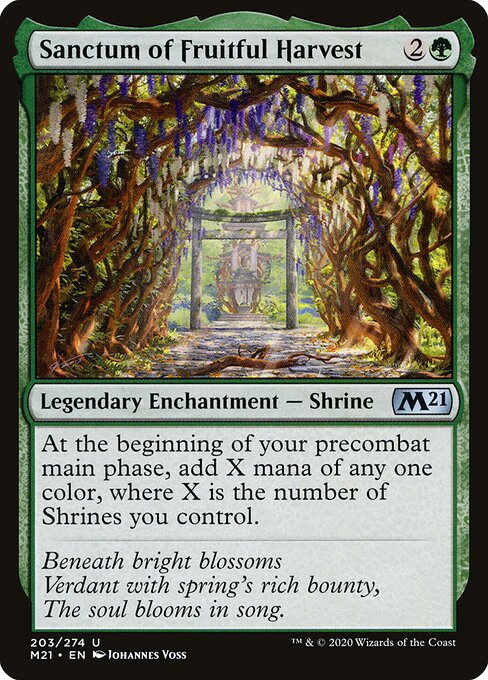 Sanctum of Fruitful Harvest - Core Set 2021 (M21) #203
