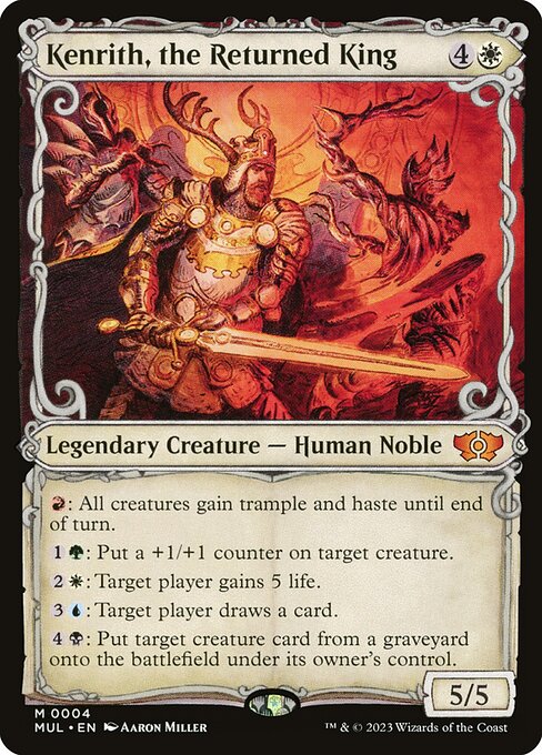 Kenrith, the Returned King - Multiverse Legends (MUL) #4