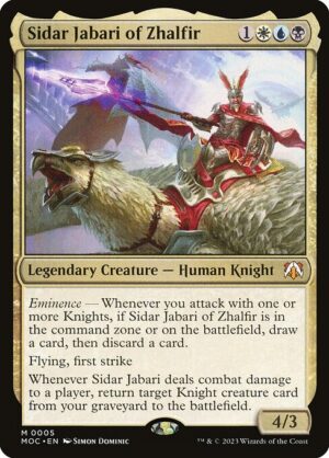 Sidar Jabari of Zhalfir - March of the Machine Commander (MOC) #5