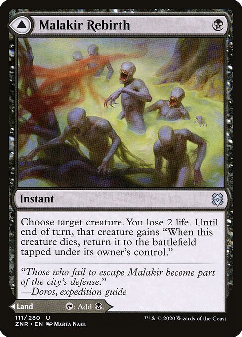 Malakir Rebirth // Malakir Mire - Zendikar Rising (ZNR) #111