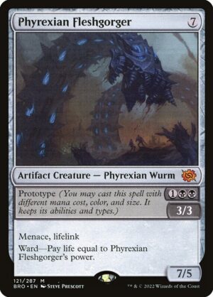 Phyrexian Fleshgorger - The Brothers' War (BRO) #121