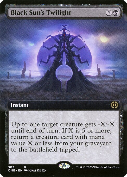 Black Sun's Twilight - Phyrexia: All Will Be One (ONE) #383 (Foil)