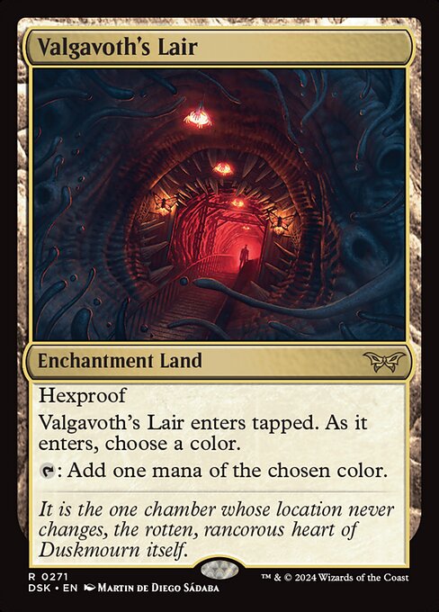 Valgavoth's Lair - Duskmourn: House of Horror (DSK) #271