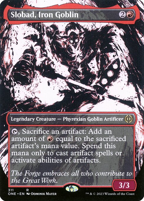 Slobad, Iron Goblin - Phyrexia: All Will Be One (ONE) #311