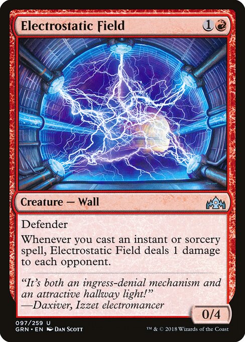 Electrostatic Field - Guilds of Ravnica (GRN) #97