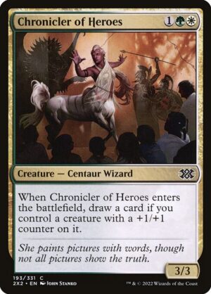 Chronicler of Heroes - Double Masters 2022 (2X2) #193 (Foil)