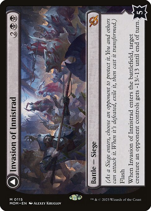 Invasion of Innistrad // Deluge of the Dead - March of the Machine (MOM) #115