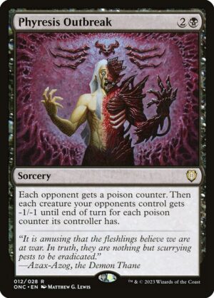 Phyresis Outbreak - Phyrexia: All Will Be One Commander (ONC) #12
