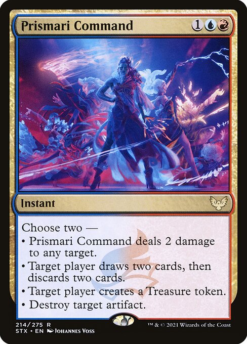 Prismari Command - Strixhaven: School of Mages (STX) #214