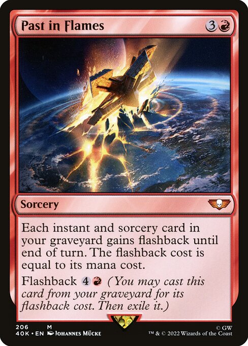 Past in Flames - Warhammer 40,000 Commander (40K) #206