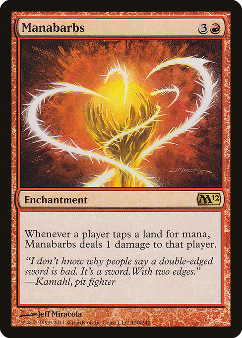 Manabarbs - Magic 2012 (M12) #150