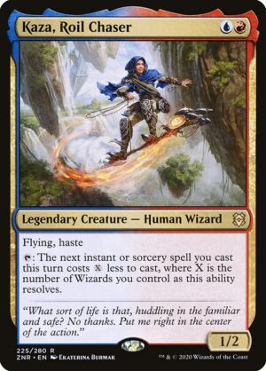 Kaza, Roil Chaser - Zendikar Rising (ZNR) #225