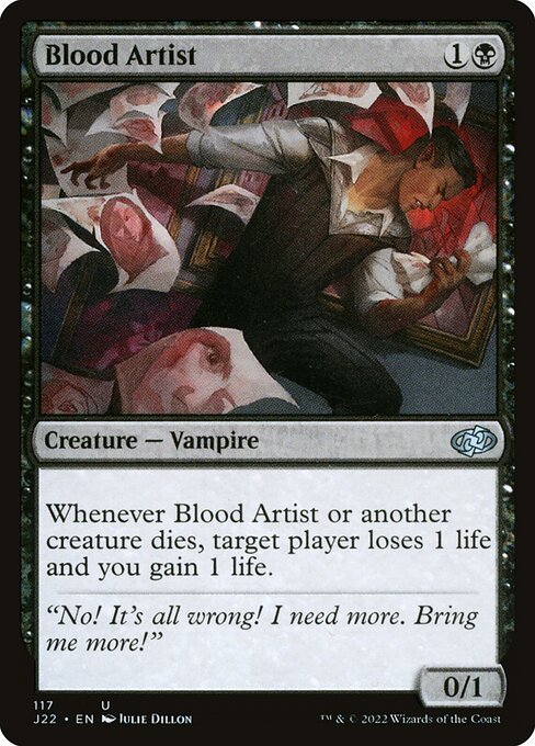 Blood Artist - Jumpstart 2022 (J22) #117