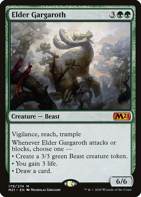 Elder Gargaroth - Core Set 2021 (M21) #179