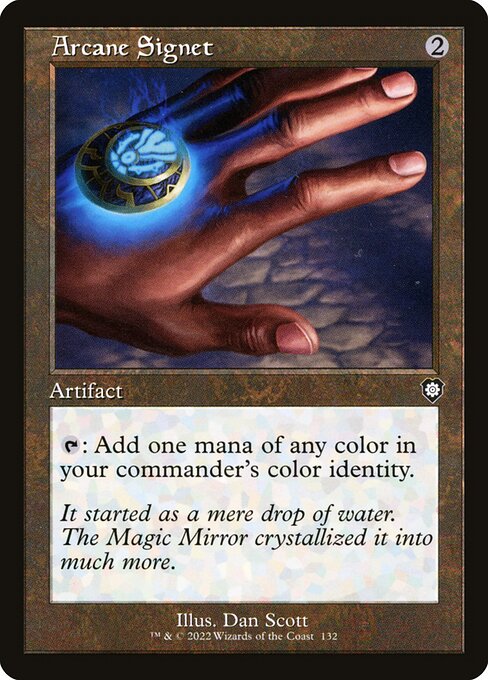 Arcane Signet - The Brothers' War Commander (BRC) #132
