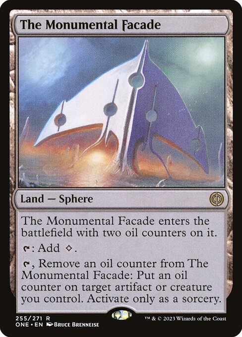 The Monumental Facade - Phyrexia: All Will Be One (ONE) #255 (Foil)