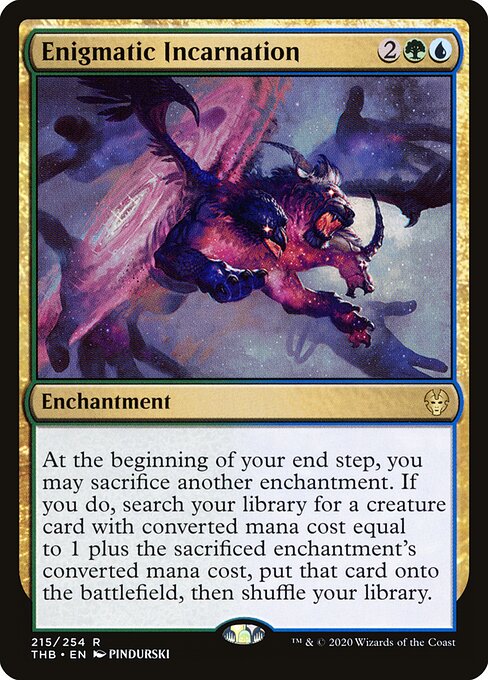 Enigmatic Incarnation - Theros Beyond Death (THB) #215