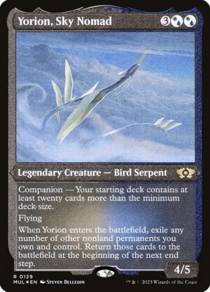 Yorion, Sky Nomad - Multiverse Legends (MUL) #129 (Etched)