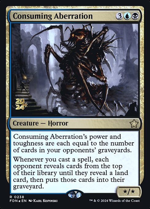 Consuming Aberration - Foundations Promos (PFDN) #238s (Foil)