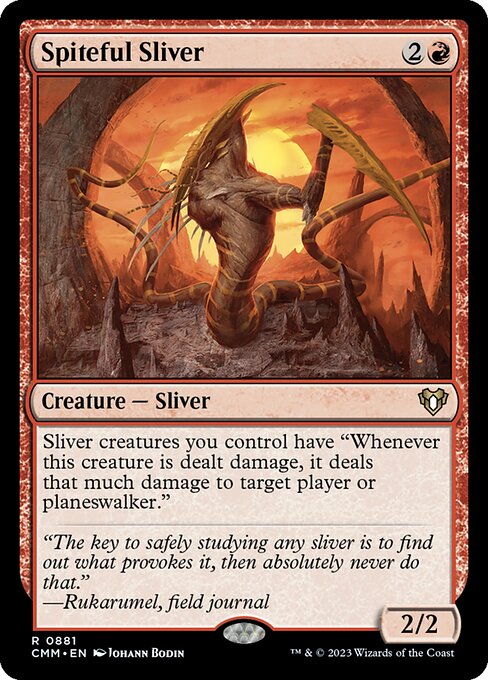 Spiteful Sliver - Commander Masters (CMM) #881