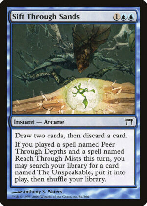 Sift Through Sands - Champions of Kamigawa (CHK) #84 (Foil)