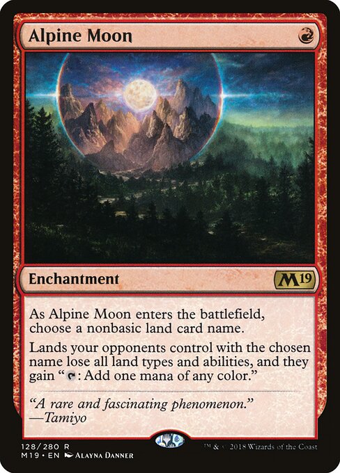 Alpine Moon - Core Set 2019 (M19) #128