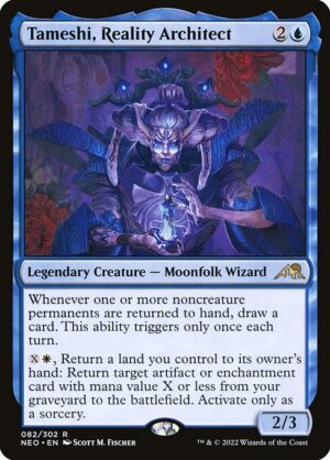 Tameshi, Reality Architect - Kamigawa: Neon Dynasty (NEO) #82 (Foil)