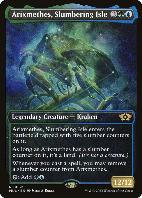 Arixmethes, Slumbering Isle - Multiverse Legends (MUL) #32