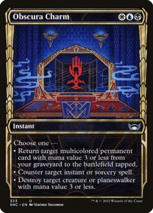 Obscura Charm - Streets of New Capenna (SNC) #323 (Foil)