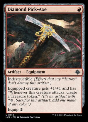 Diamond Pick-Axe - The Lost Caverns of Ixalan (LCI) #143 (Foil)