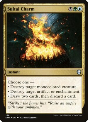 Sultai Charm - Dominaria United Commander (DMC) #168