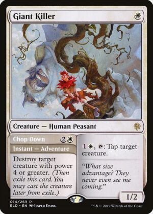 Giant Killer // Chop Down - Throne of Eldraine (ELD) #14