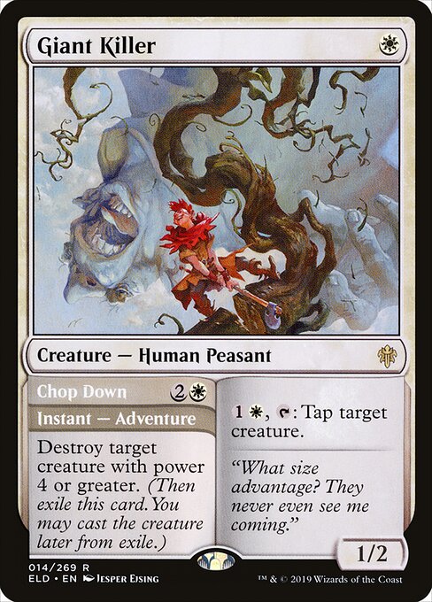 Giant Killer // Chop Down - Throne of Eldraine (ELD) #14