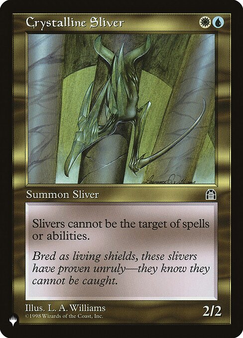 Crystalline Sliver - The List (PLST) #STH-127