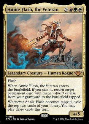 Annie Flash, the Veteran - Outlaws of Thunder Junction (OTJ) #190