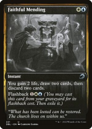 Faithful Mending - Innistrad: Double Feature (DBL) #221