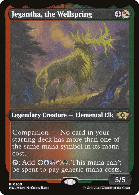 Jegantha, the Wellspring - Multiverse Legends (MUL) #109 (Etched)