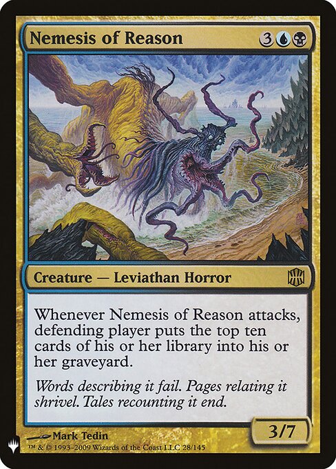 Nemesis of Reason - The List (PLST) #ARB-28