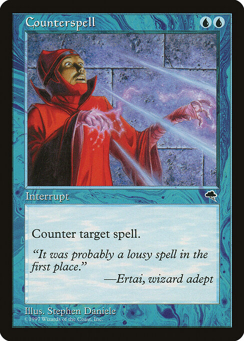 Counterspell - Tempest (TMP) #57 (Good (Lightly Played))
