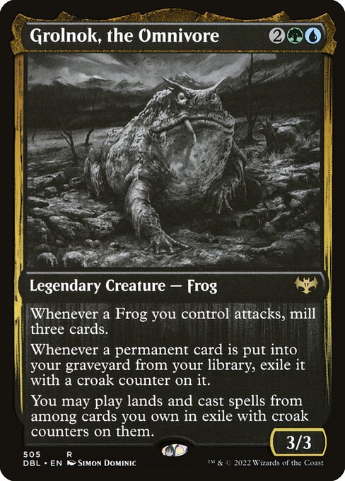 Grolnok, the Omnivore - Innistrad: Double Feature (DBL) #505